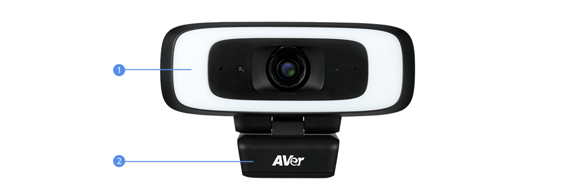 外觀介紹_AVer Cam130_4K_雲端視訊會議攝影機